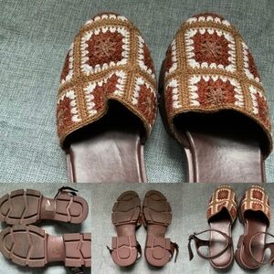 Journey crochet Mary Jane shoe, size 10